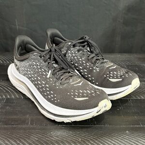 Hoka One One Black and Gray Shoes